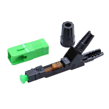 Wanbao supply FTTH fiber optic sc connector SC APC optic fiber connector